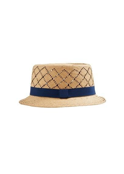 Mango Man Mango Man Openwork Details Straw Hat