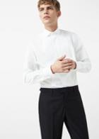 Mango Man Mango Man Pleated Placket Tailored Shirt