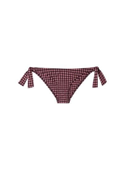 Mango Mango Gingham Bikini Bottom