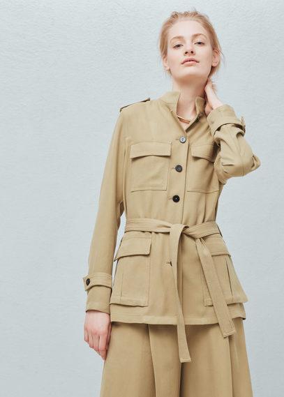 Mango Mango Soft Fabric Jacket