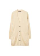 Violeta By Mango Violeta By Mango Buttoned Long Cardigan