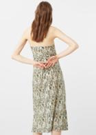 Mango Mango Tie Dye Print Dress