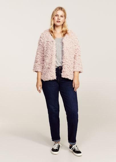 Violeta By Mango Violeta By Mango Sparkled Texture Jacket
