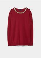 Violeta By Mango Violeta By Mango Metal Appliqu Sweater