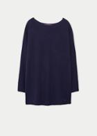 Violeta By Mango Textured Cotton Sweater