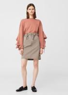 Mango Mango Elastic Waist Skirt