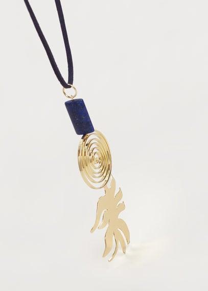 Violeta By Mango Violeta By Mango Mixed Pendants Necklace