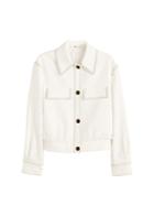 Mango Mango Contrast Seam Jacket