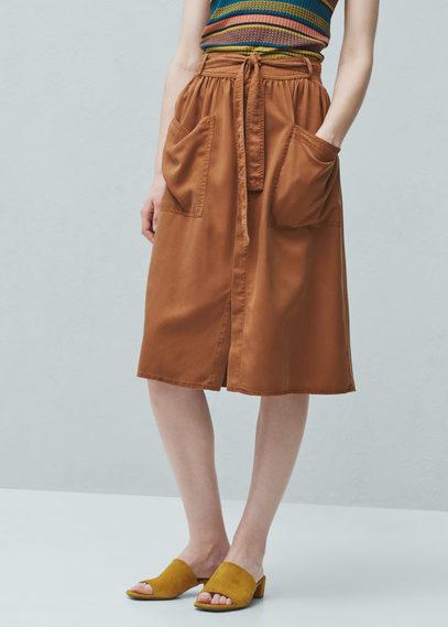 Mango Mango Soft Fabric Skirt