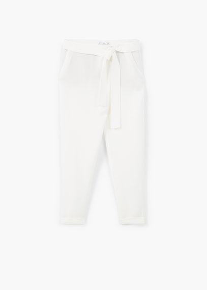 Mango Trousers Tulipan