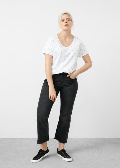Violeta By Mango Violeta By Mango Cactus T Shirt