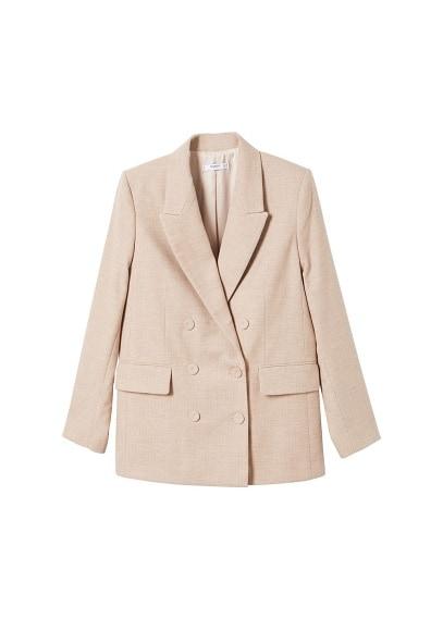 Mango Mango Structured Suit Blazer