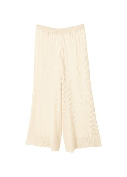 Mango Mango Pleated Palazzo Trousers