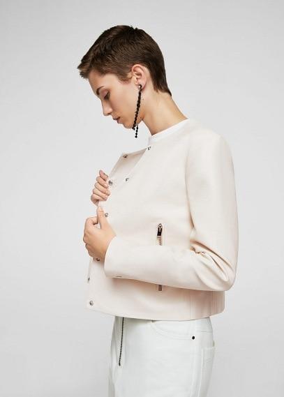 Mango Mango Buttoned Jacket