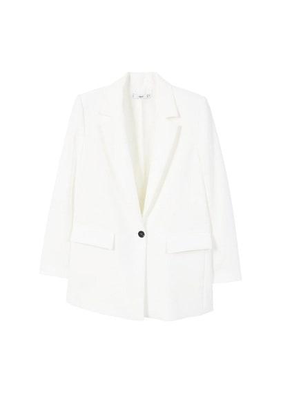 Mango Mango Structured Long Blazer