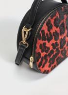 Violeta By Mango Violeta By Mango Leopard Leather Cross Body Bag