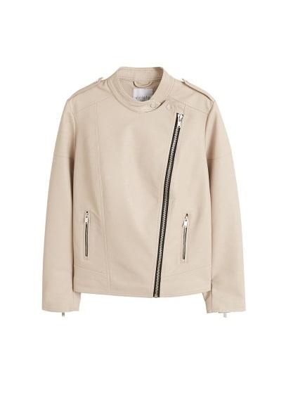 Violeta By Mango Violeta By Mango  Asymmetric Zip Jacket