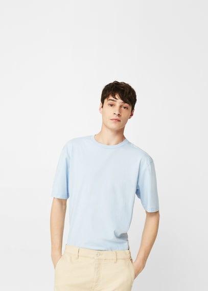 Mango Man Mango Man Oversize Cotton T-shirt