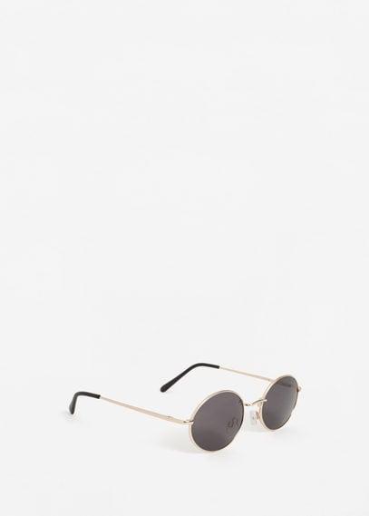 Mango Mango Oval Sunglasses
