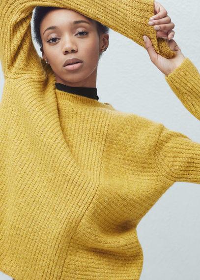 Mango Side Slits Sweater