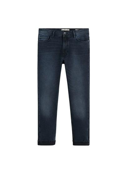Mango Man Mango Man Slim-fit Black Blue Jan Jeans