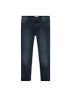 Mango Man Mango Man Slim-fit Black Blue Jan Jeans