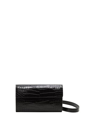 Mango Mango Croc-effect Crossbody Belt Bag