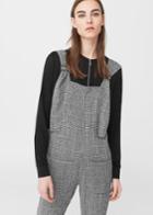 Mango Mango Long Chest-pocket Jumpsuit