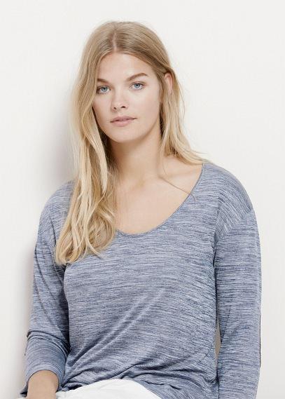 Violeta By Mango Violeta By Mango Flecked T Shirt