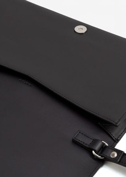 Mango Mango Leaves Lapel Clutch