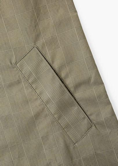 Mango Man Mango Man Prince Of Wales Cotton Trench