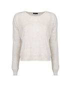 Mango Modal Wool-blend Cropped Sweater
