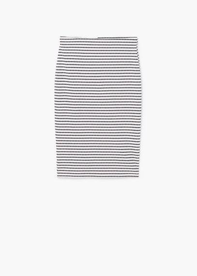 Mango Mango Midi Textured Skirt
