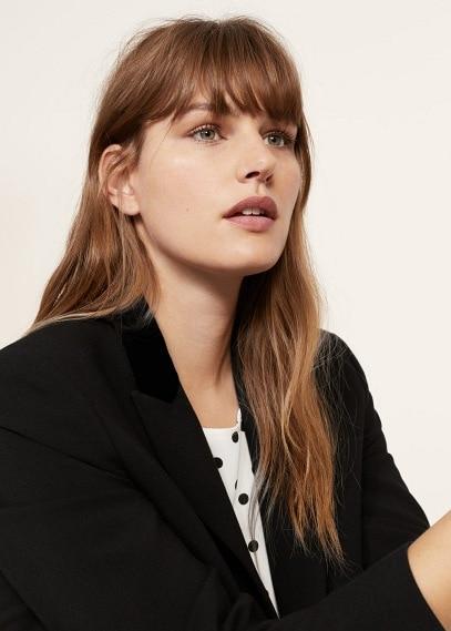 Violeta By Mango Violeta By Mango Pearl-effect Buttons Jacket