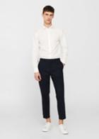 Mango Man Mango Man Slim-fit Stretch Cotton Shirt