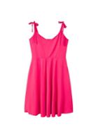 Violeta By Mango Violeta By Mango Strap Flared Dress