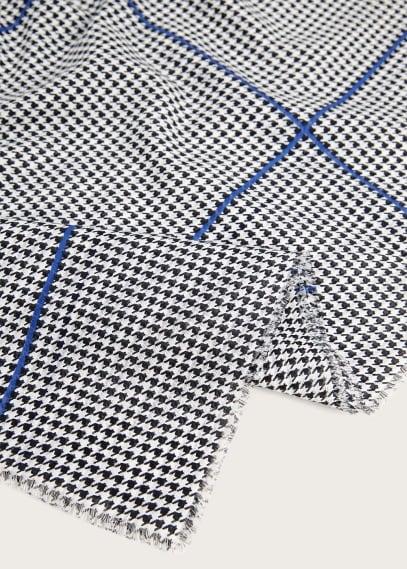 Violeta By Mango Violeta By Mango Houndstooth Scarf