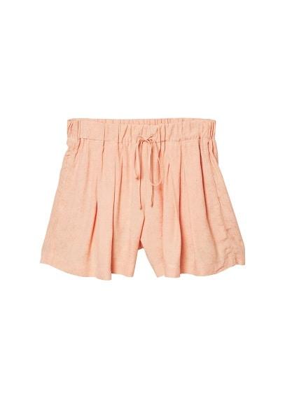Mango Mango Jacquard Shorts