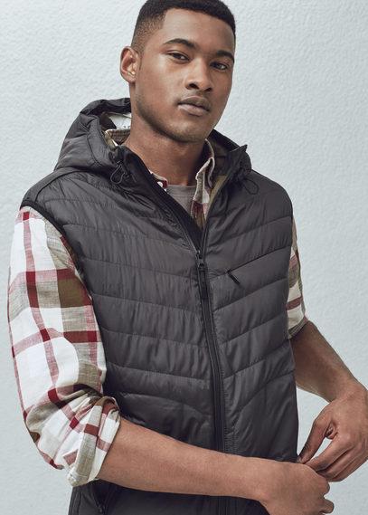 Mango Man Ultra-light Quilted Gilet