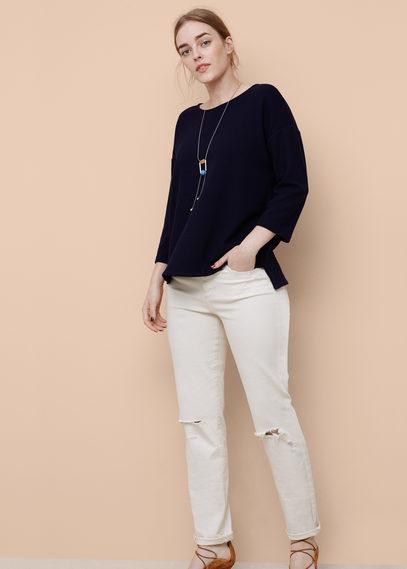 Violeta By Mango Violeta By Mango Textured Sweatshirt