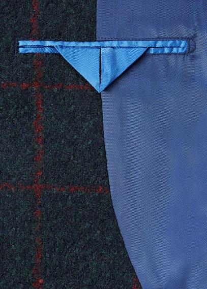 Mango Man Mango Man Check Pattern Textured Coat
