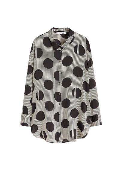 Violeta By Mango Violeta By Mango Mixed Print Shirt