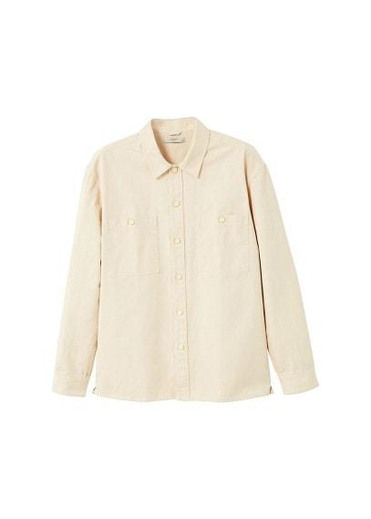 Mango Man Mango Man Regular-fit Camp-collar Shirt