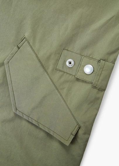 Mango Man Mango Man Water Repellent Parka