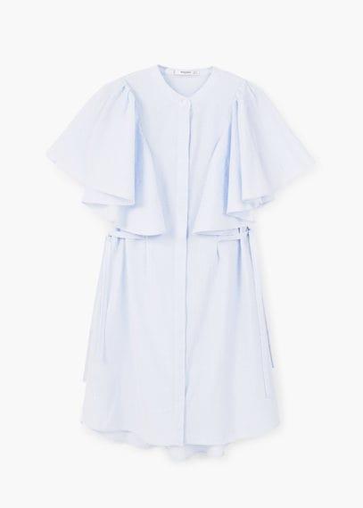 Mango Mango Maxi Ruffles Dress