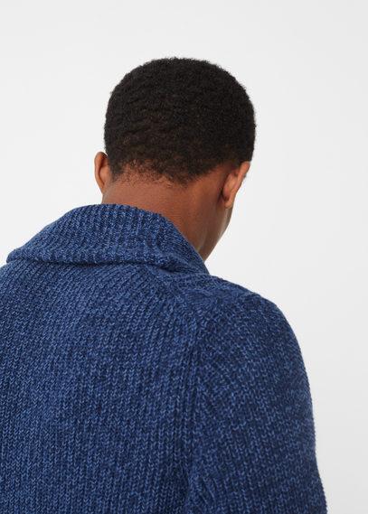 Mango Man Mango Man Knitted Braided Cardigan