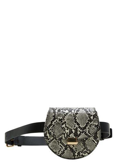 Mango Mango Animal Print Belt Bag