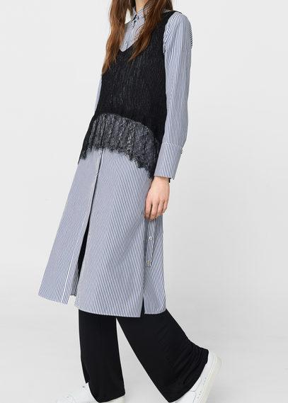 Mango Mango Knitted Top Adams
