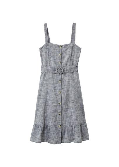 Mango Mango Belt Midi Dress