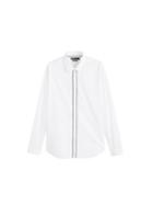 Mango Man Mango Man Slim-fit Tailored Contrast Trim Shirt